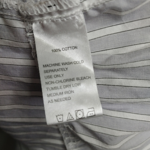 INTERMIX Trovata Striped Peplum Top Size S - Picture 9 of 14